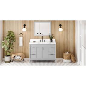 Base with Sink Top Grey Grey / Black Vanities