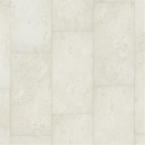 Tile Plank Travertine White White Vinyl