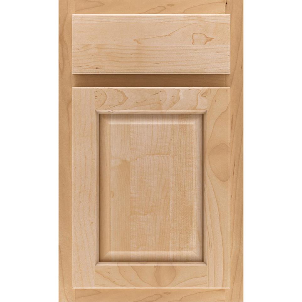 Square Natural Light Finish Square Cabinets