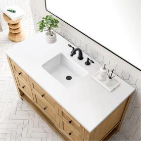 Base with Sink Top Light Oak Light Finish Vanities