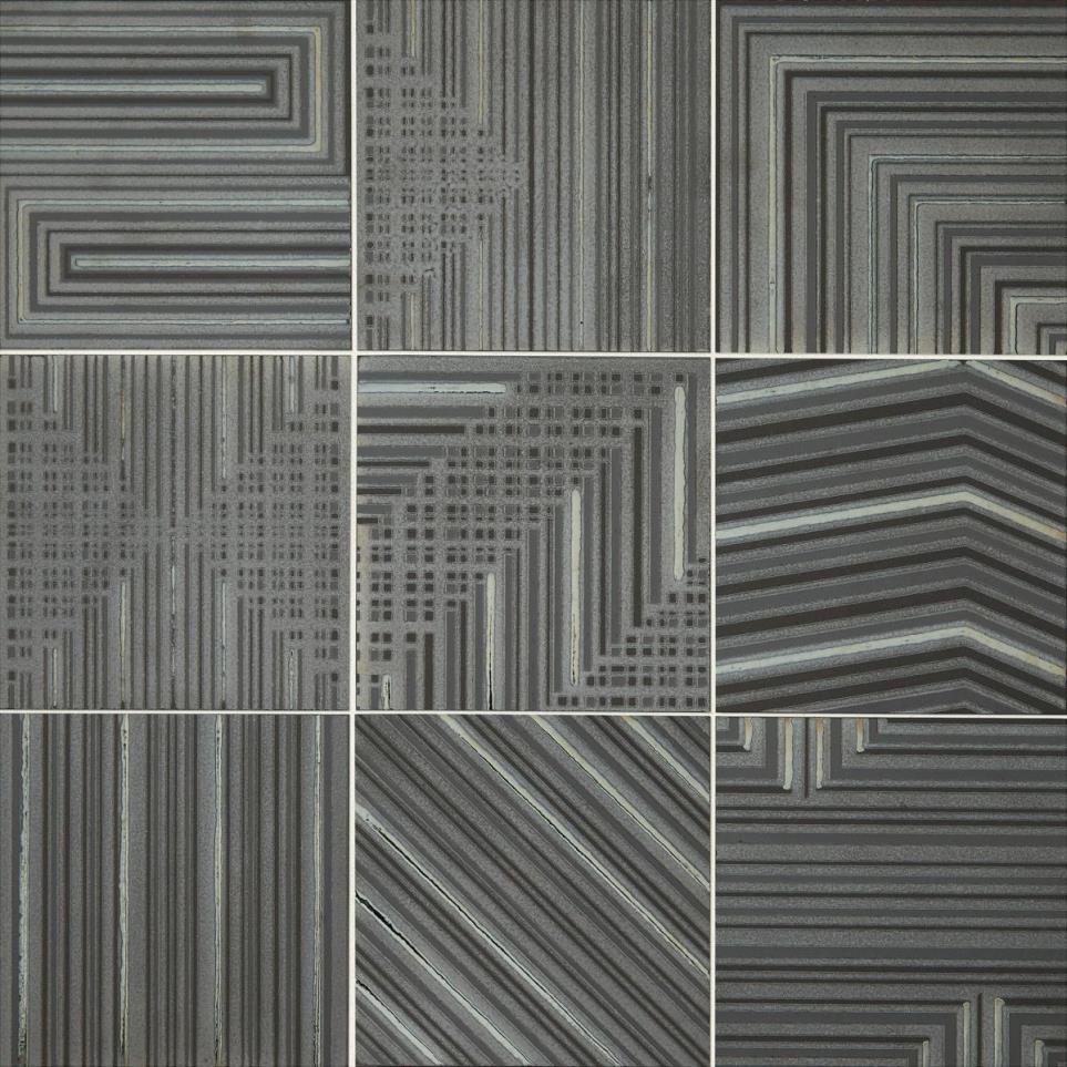 Tile Graphite Mixed Gray Tile