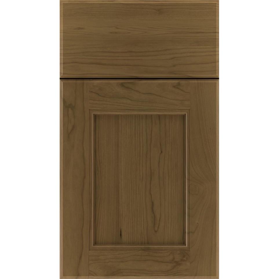 Square Frappe Medium Finish Square Cabinets