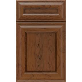 Square Coffee Medium Finish Square Cabinets