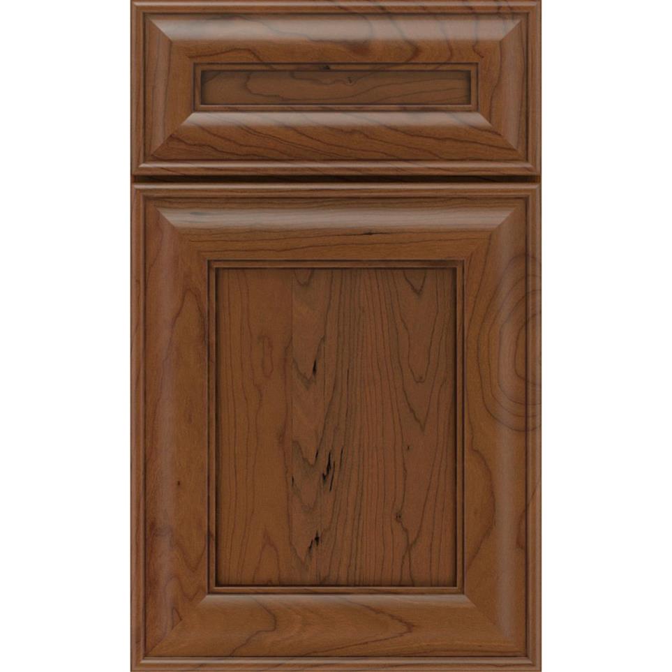 Square Coffee Medium Finish Square Cabinets