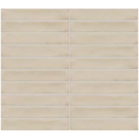 Mosaic Dune Glossy Beige/Tan Tile