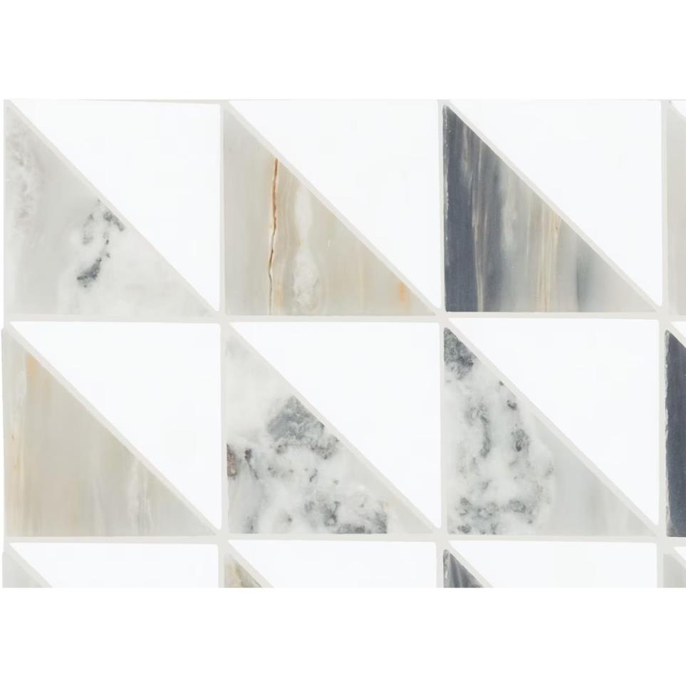 Mosaic Azure Blend Honed Gray Tile