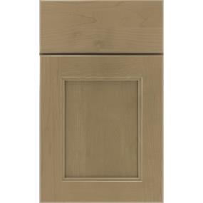 Square Buckskin Medium Finish Square Cabinets