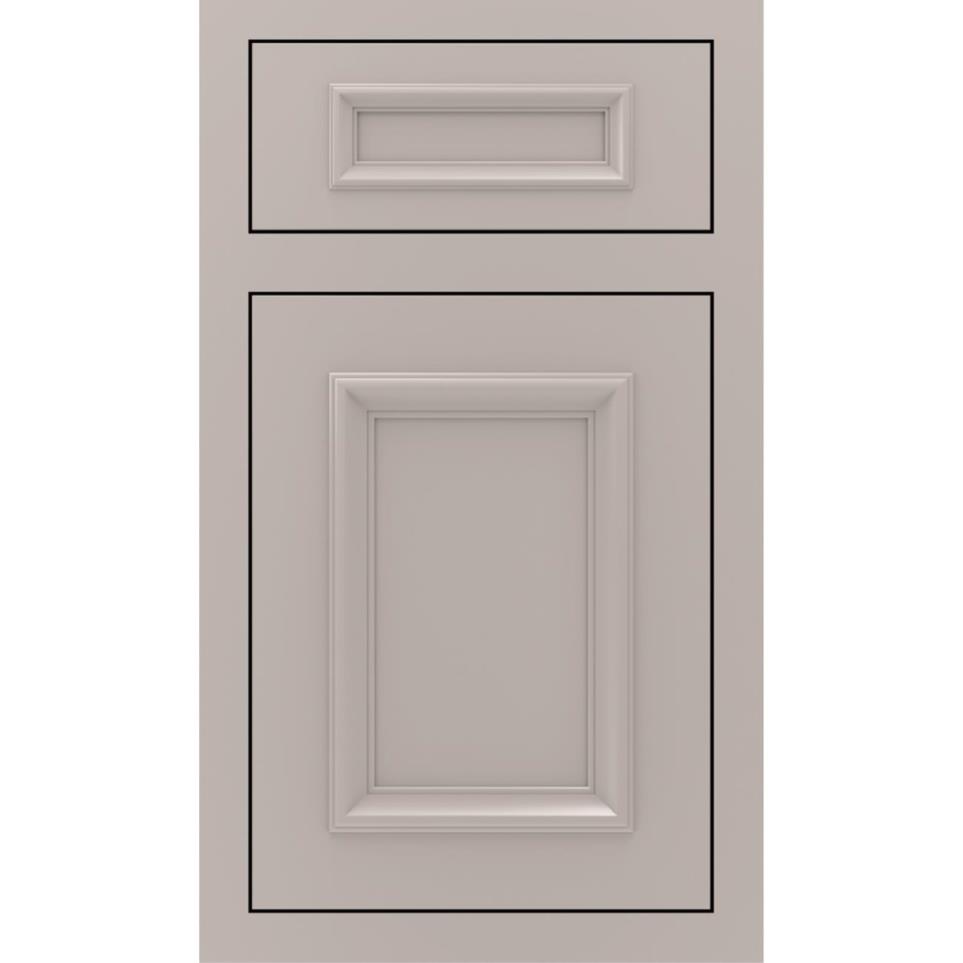 Inset Cloud Paint - Grey Inset Cabinets