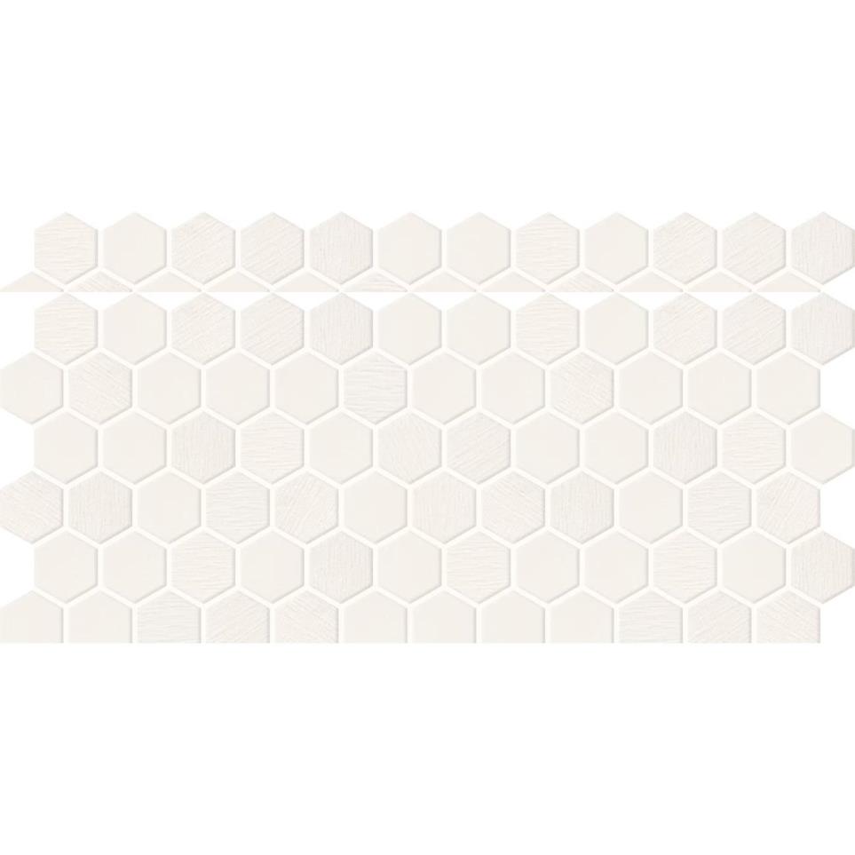 Mosaic Arctic White Matte White Tile