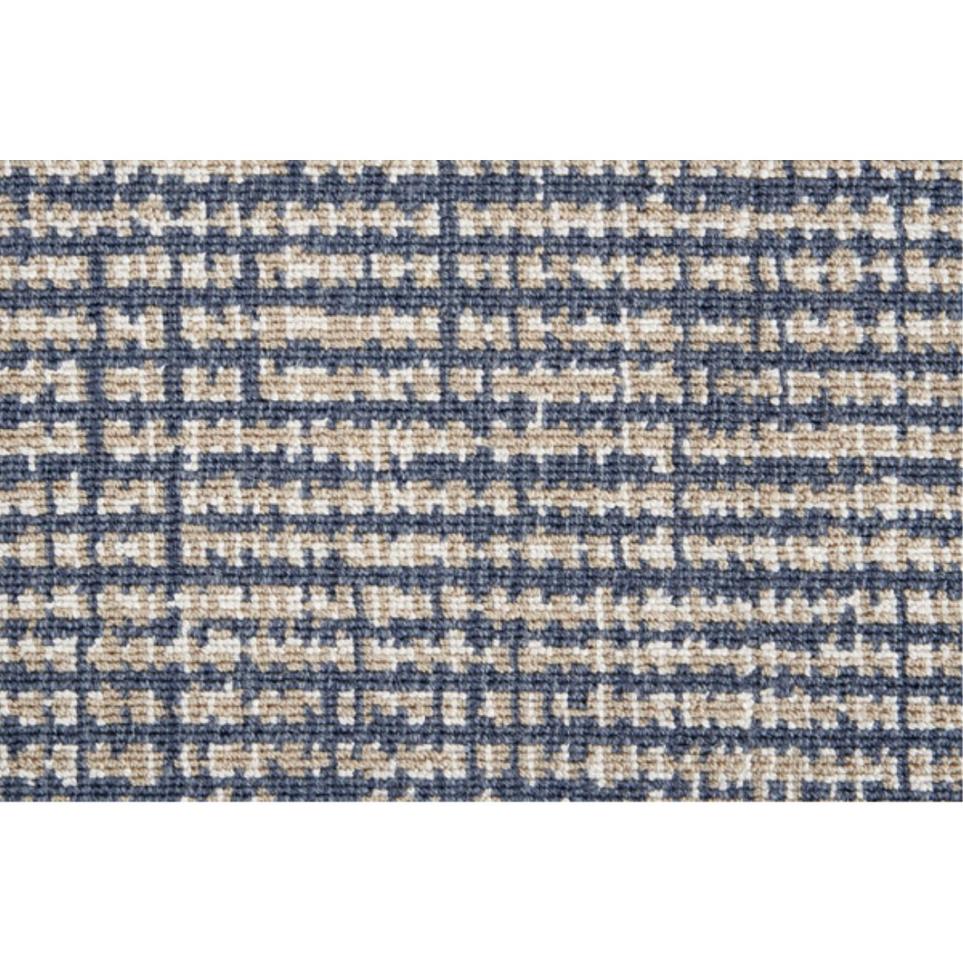 Woven Denim Blue Carpet