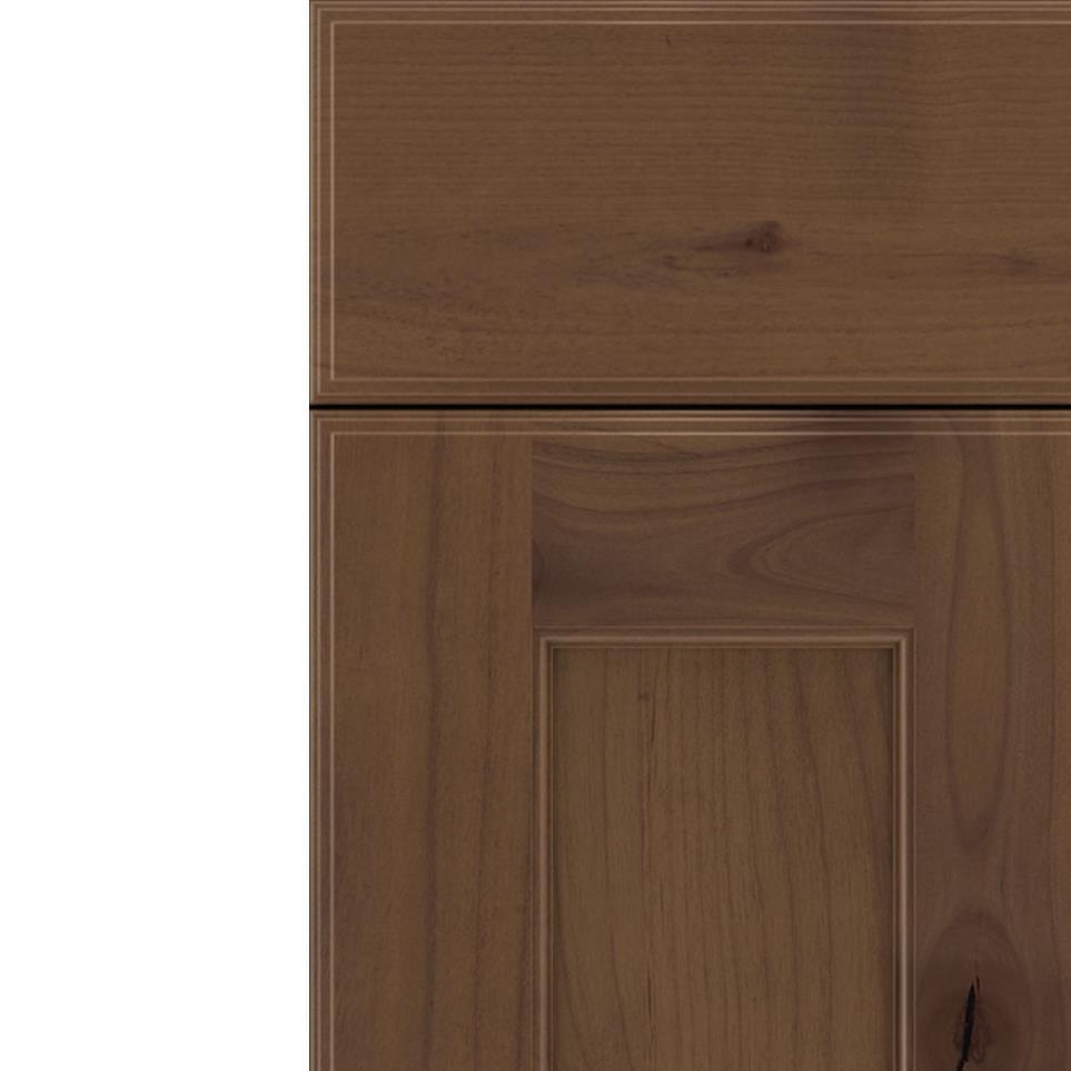 Square Sienna Medium Finish Square Cabinets