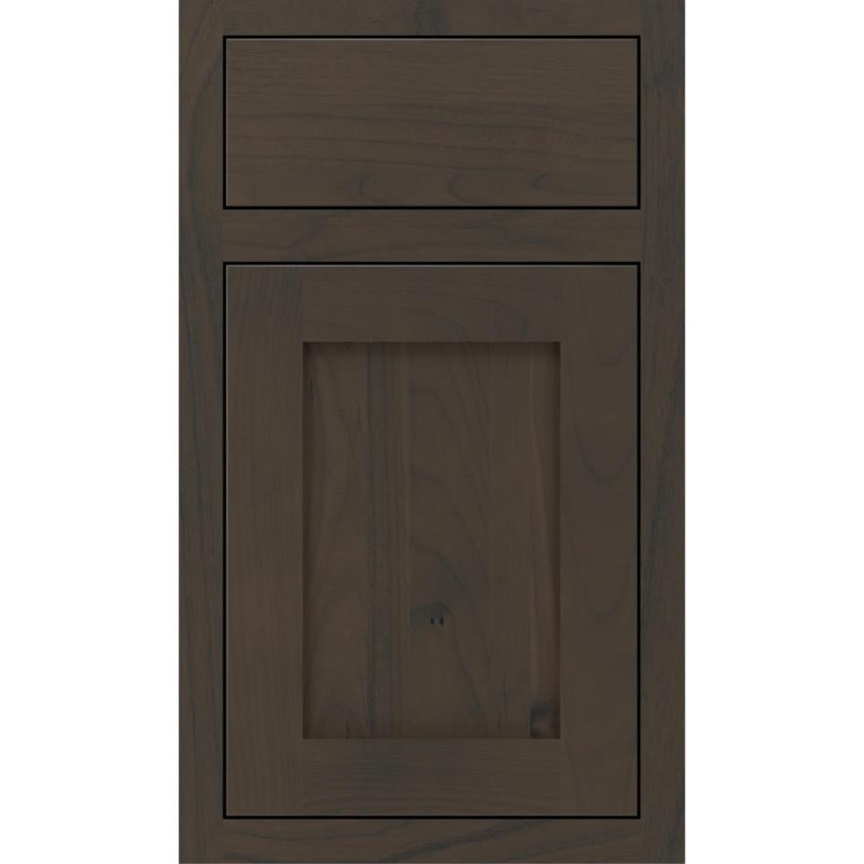 Square Shadow Dark Finish Square Cabinets