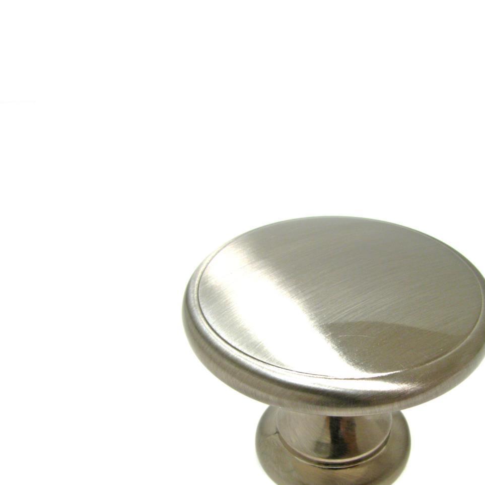 Knob Brushed Nickel Nickel Knobs