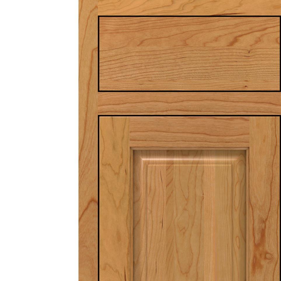 Inset Natural Light Finish Inset Cabinets