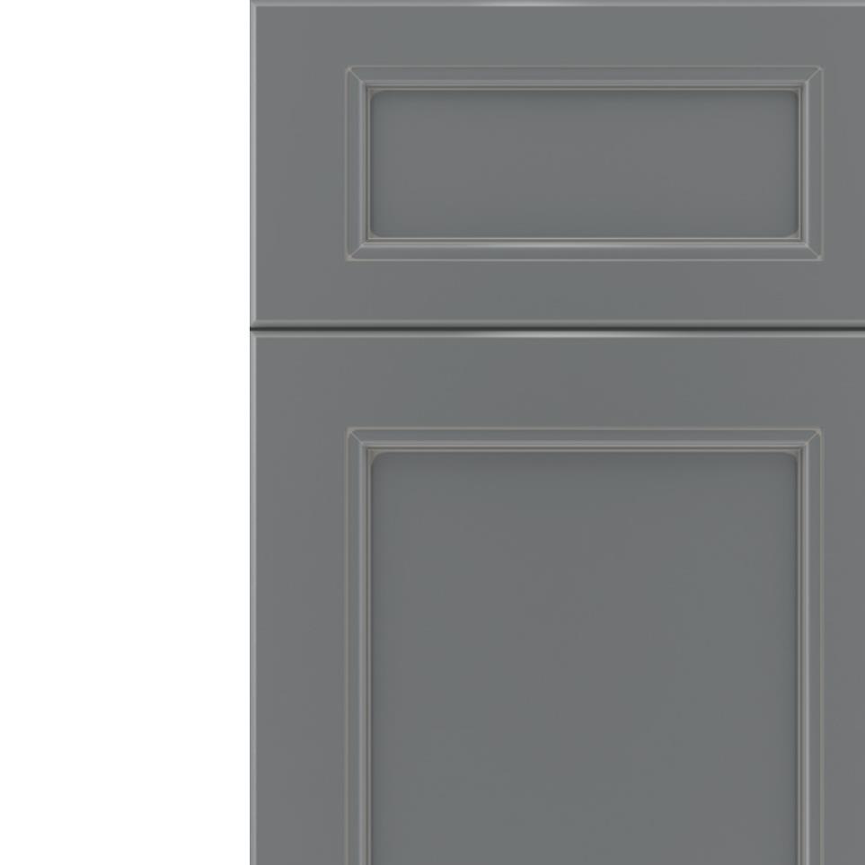 5 Piece Cloudburst Pewter Glaze Glaze - Paint 5 Piece Cabinets