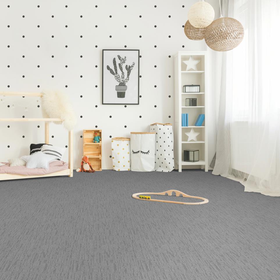Pattern French Castle Gray Carpet