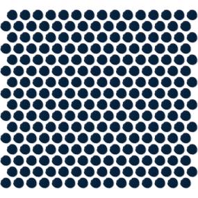 Mosaic Navy Glossy Blue Tile