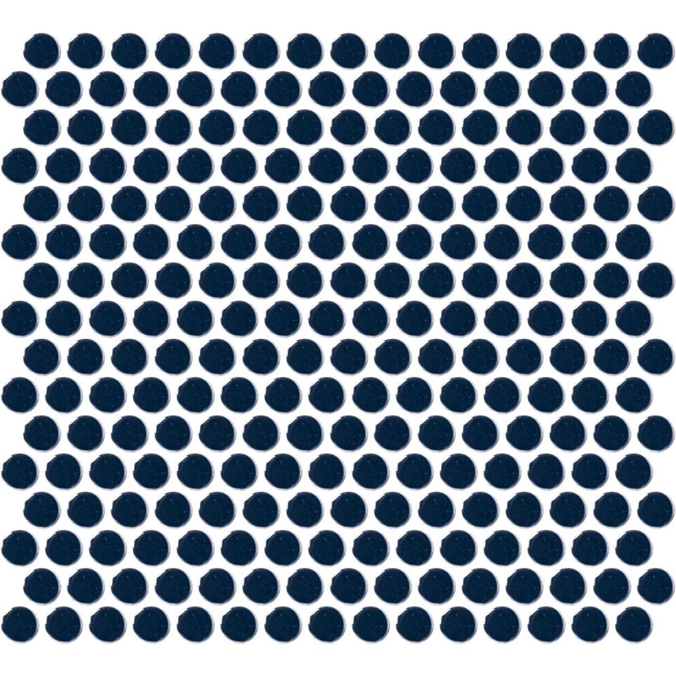 Mosaic Navy Glossy Blue Tile