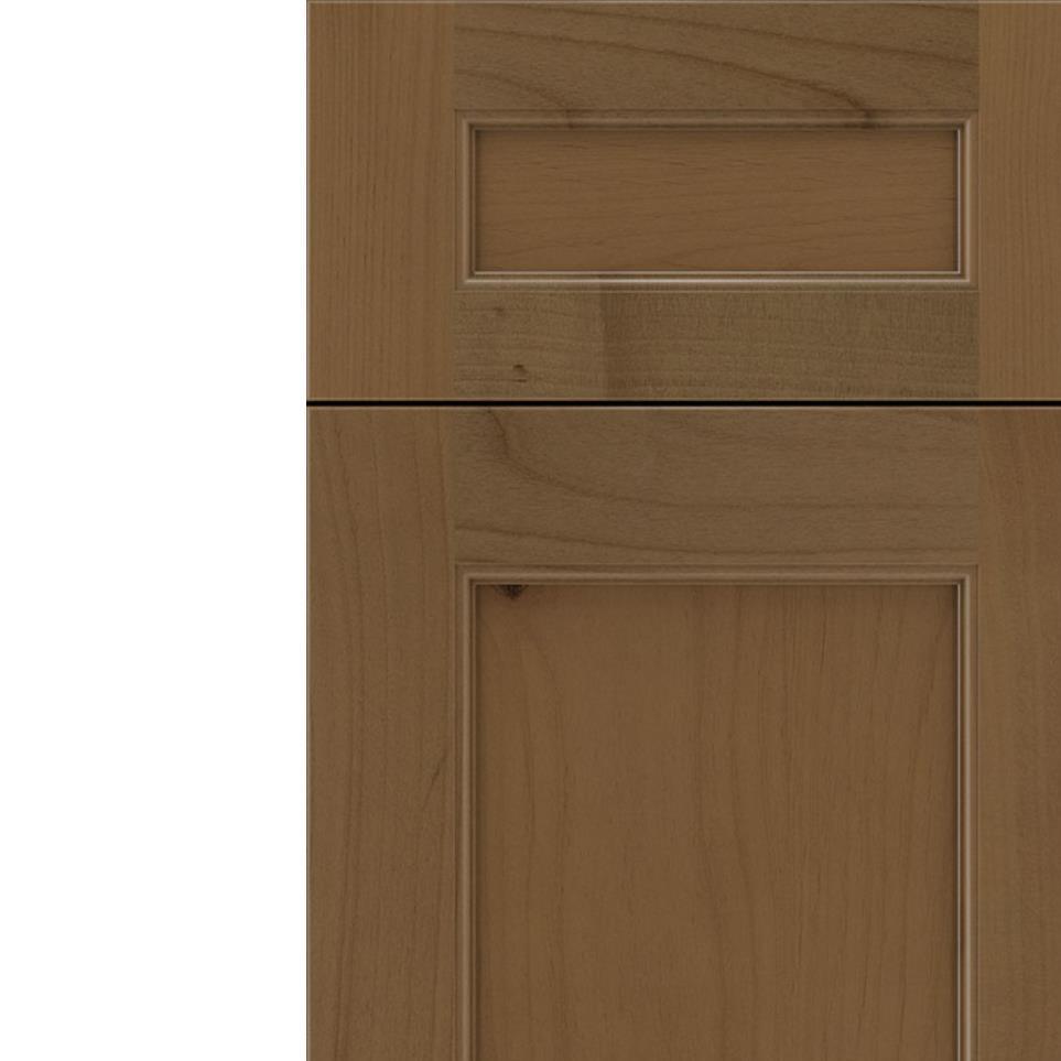 Square Tuscan Light Finish Square Cabinets