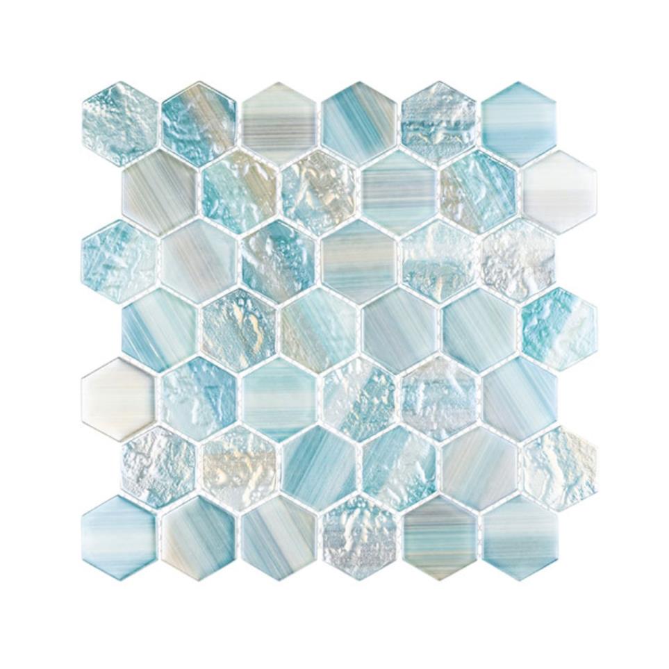 Mosaic Turks n Caicos Blue Tile