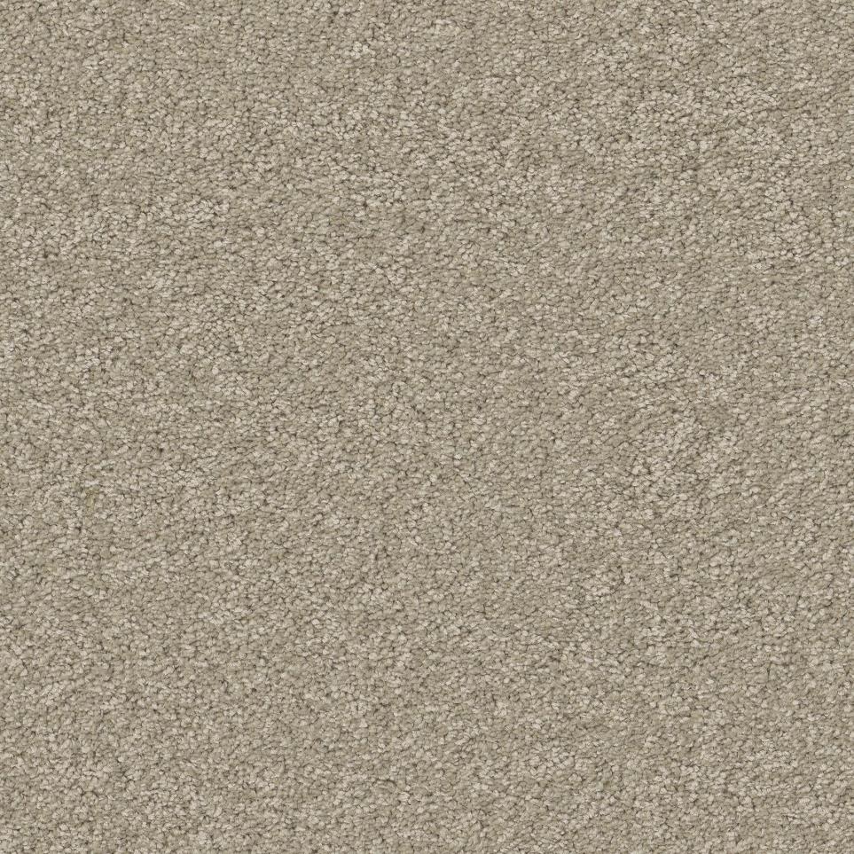 Plush Saxony Alabaster Beige/Tan Carpet