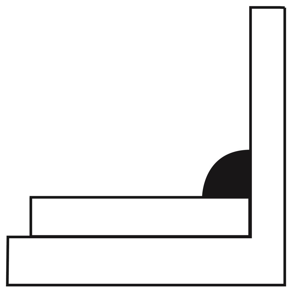 Trims/Moldings Abstract Black/White  Trims, Moldings, and Transitions