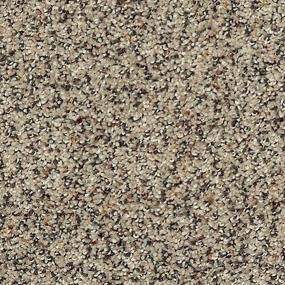 Textured Saxony Paper Moon Beige/Tan Carpet