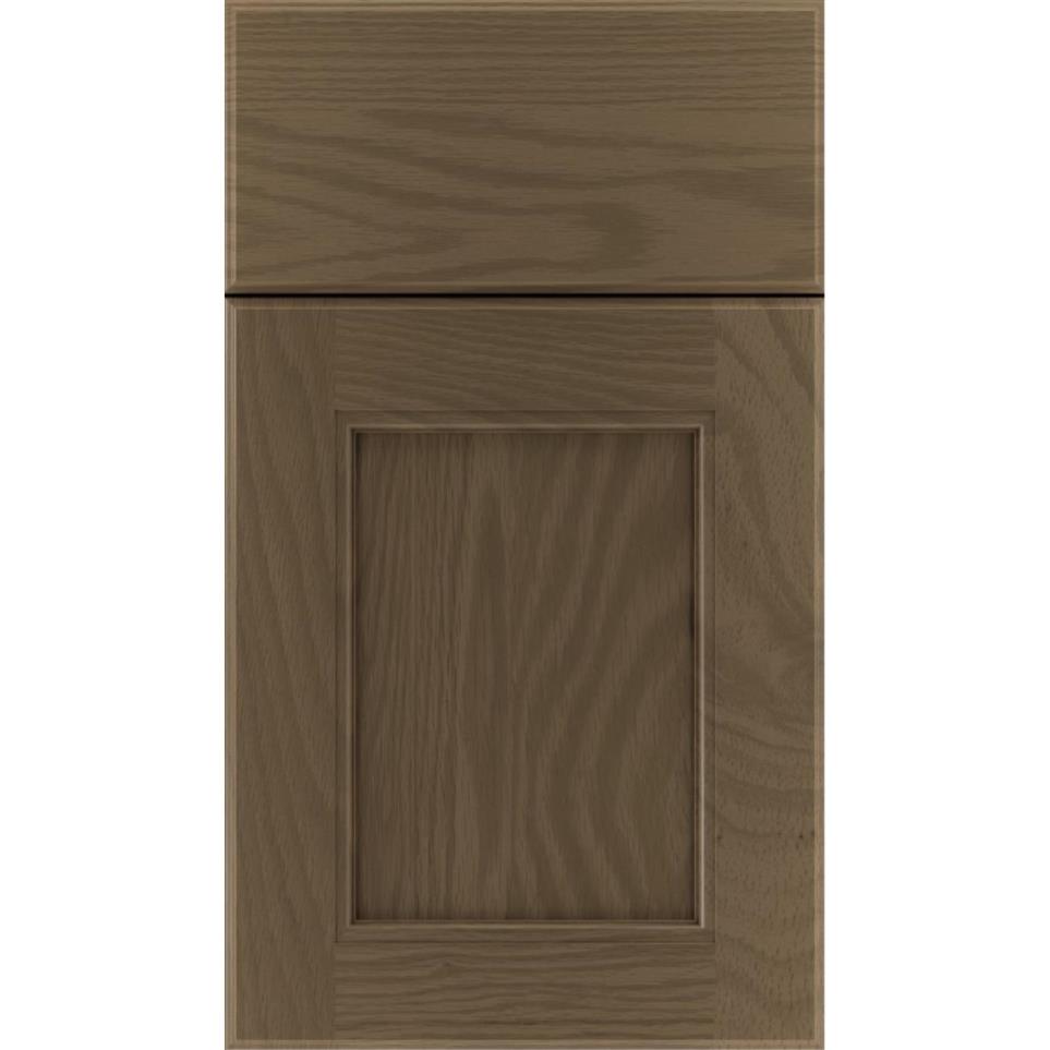 Square Cortado Medium Finish Square Cabinets