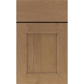 Square Buckskin Medium Finish Square Cabinets