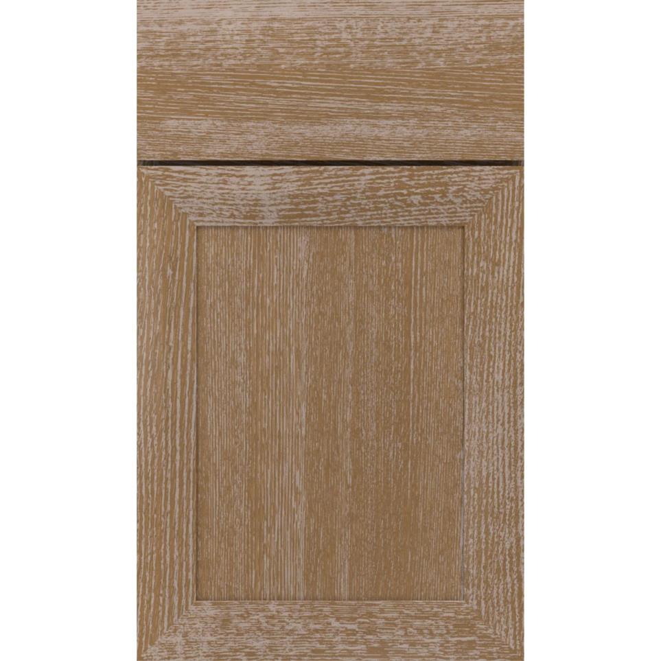 Square Buckskin Brindle Medium Finish Square Cabinets