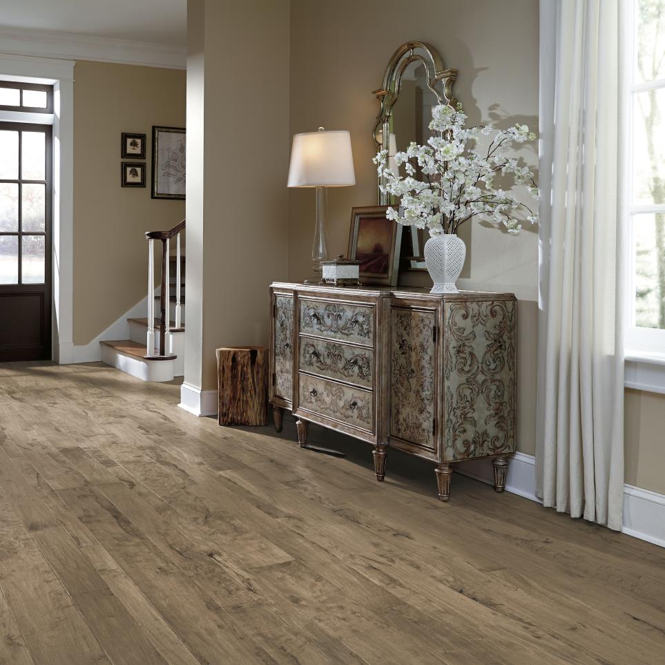 Plank Ash Dark Finish Hardwood