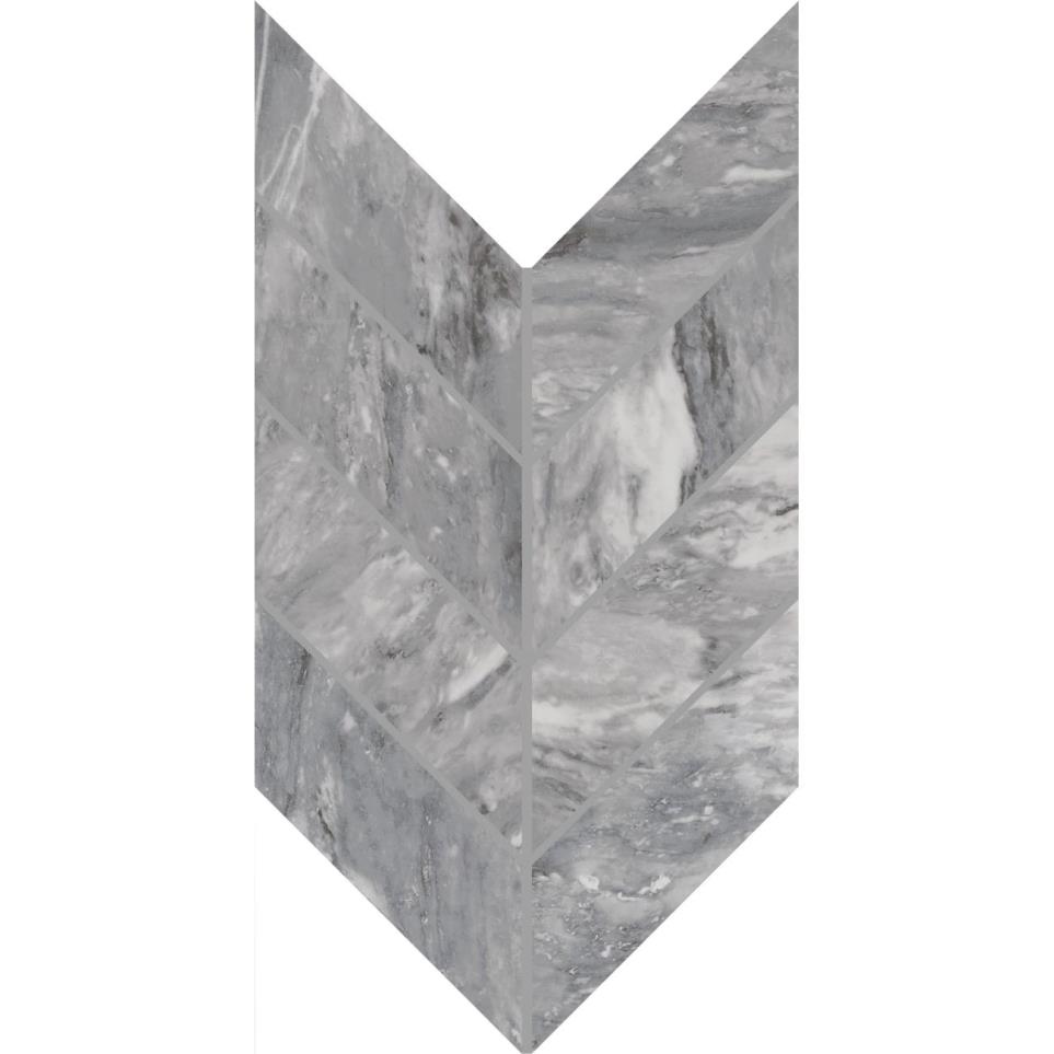 Mosaic Stellar Grey Polished Gray Tile