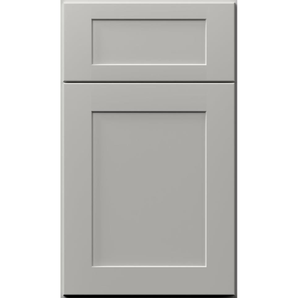Square Cloud White Paint - Grey Square Cabinets