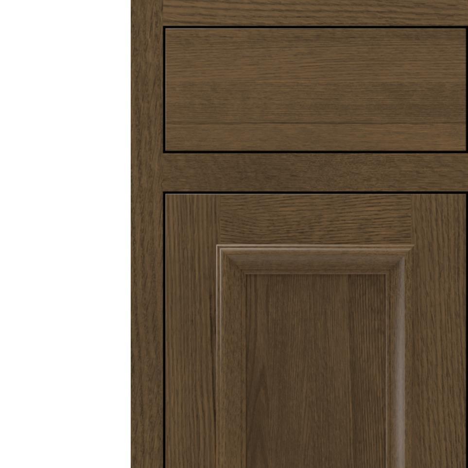 Square Kindling Medium Finish Square Cabinets