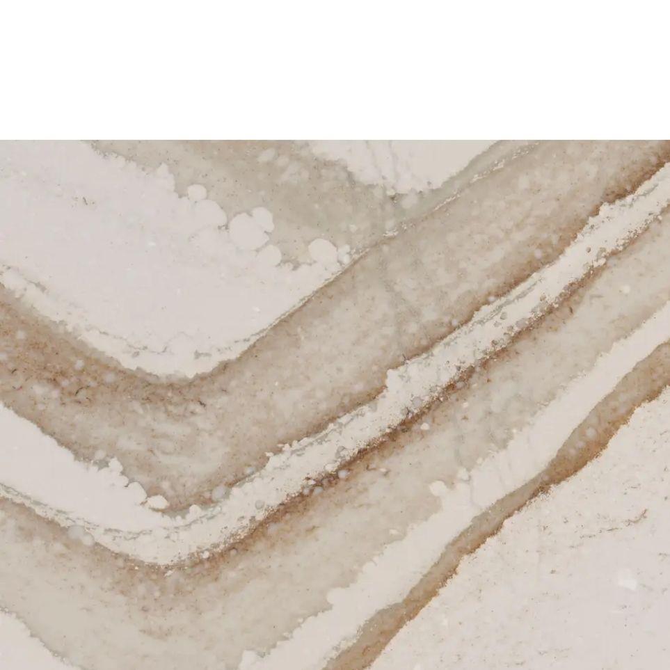 Slab Brittanicca Gold Warm Cream / Beige Quartz Countertops