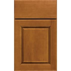 Square Palomino Medium Finish Square Cabinets