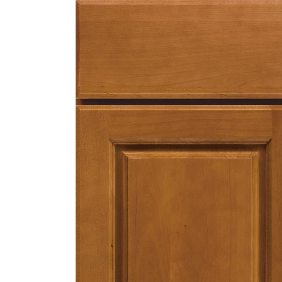 Square Palomino Medium Finish Square Cabinets