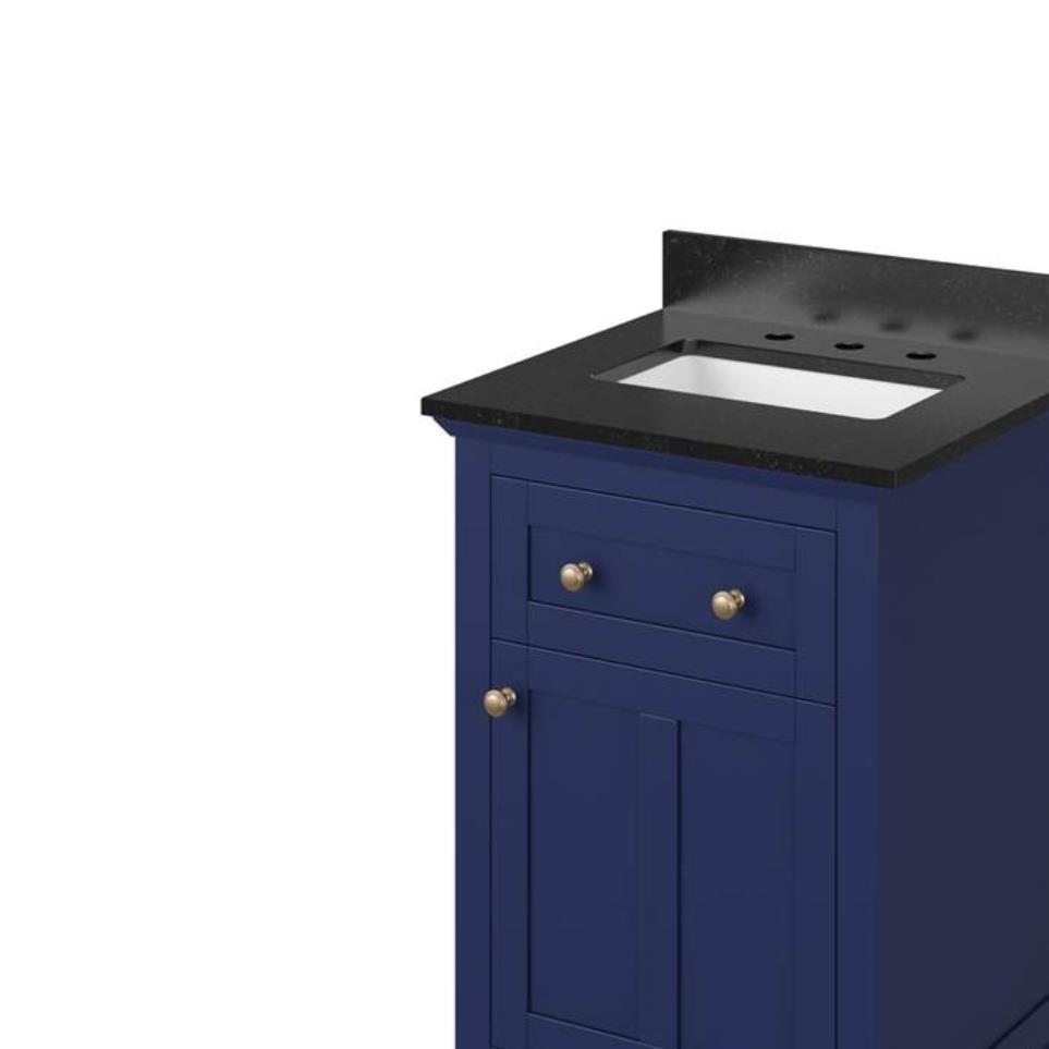 Base with Sink Top Hale Blue Blue / Purple Vanities