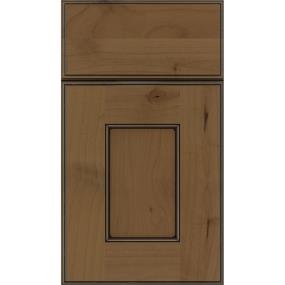 Square Tuscan Black Glaze Glaze - Stain Square Cabinets