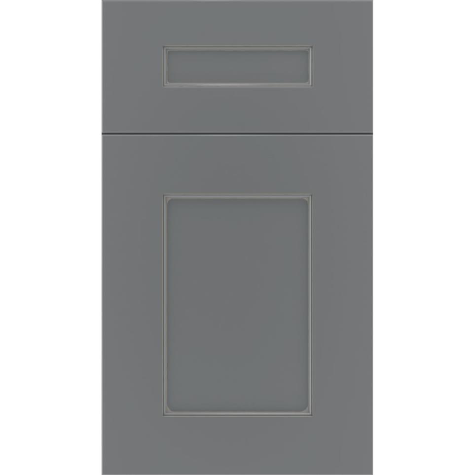 5 Piece Cloudburst Pewter Glaze Glaze - Paint 5 Piece Cabinets