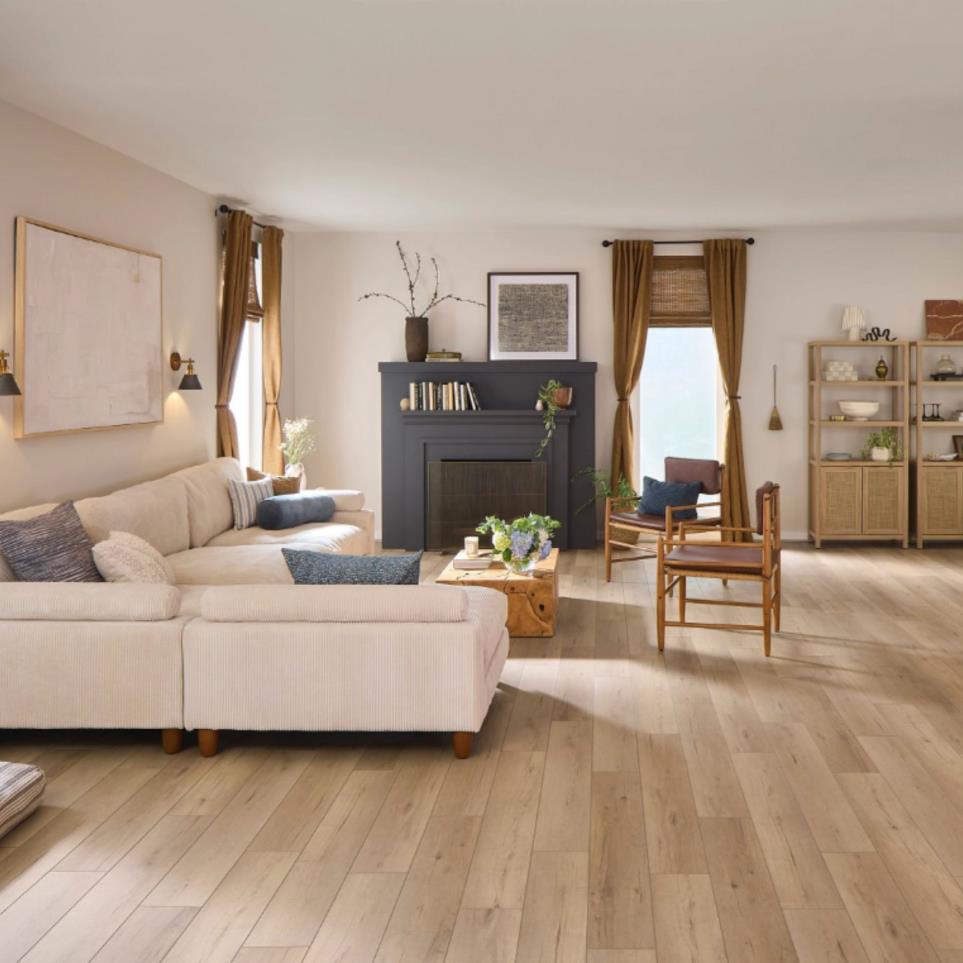 Plank Calypso Oak Light Finish Vinyl