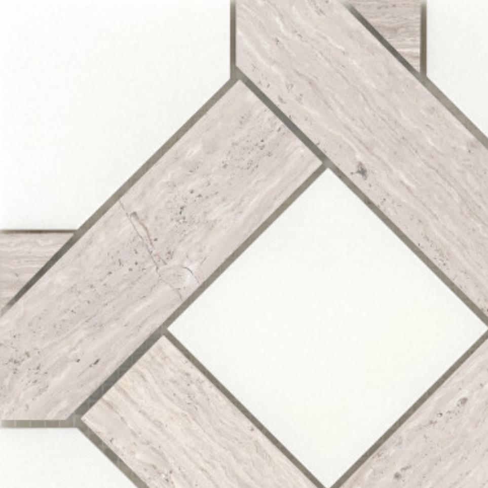 Mosaic Cream Beige/Tan Tile