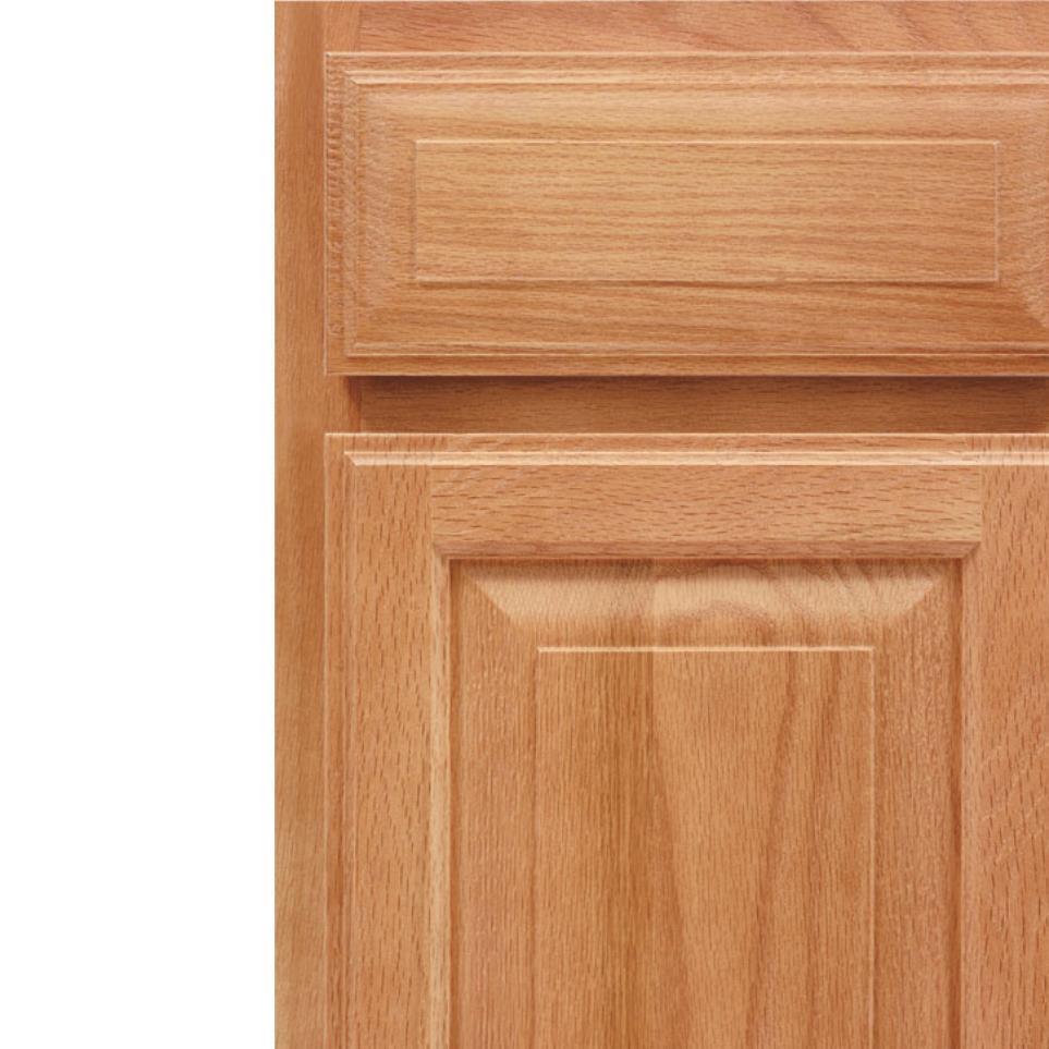 Square Sahara Light Finish Square Cabinets