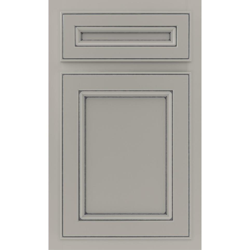 5 Piece Cloud Grey Stone Glaze - Paint 5 Piece Cabinets