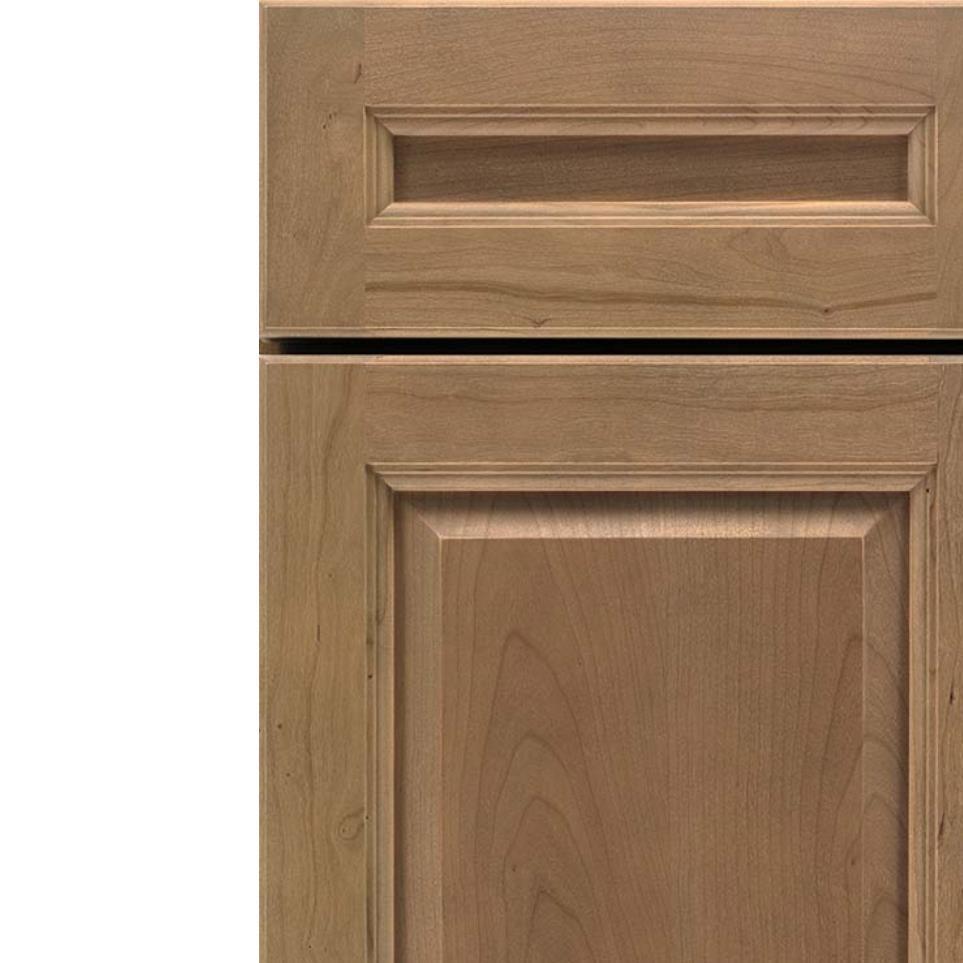 5 Piece Buckskin Medium Finish 5 Piece Cabinets