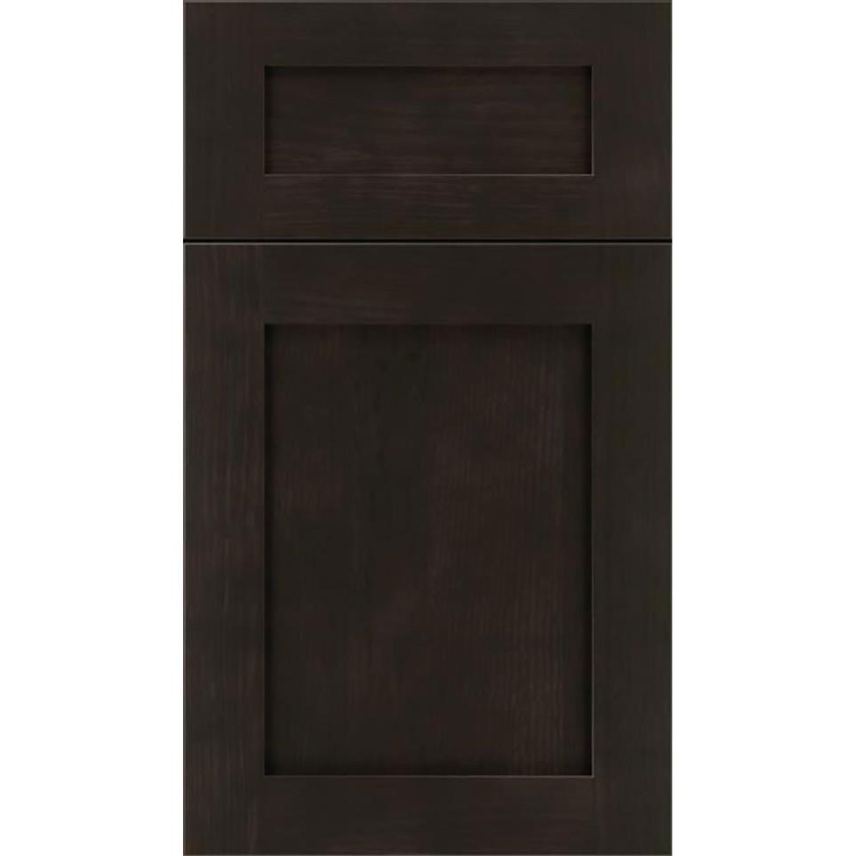 Square Thunder Dark Finish Square Cabinets