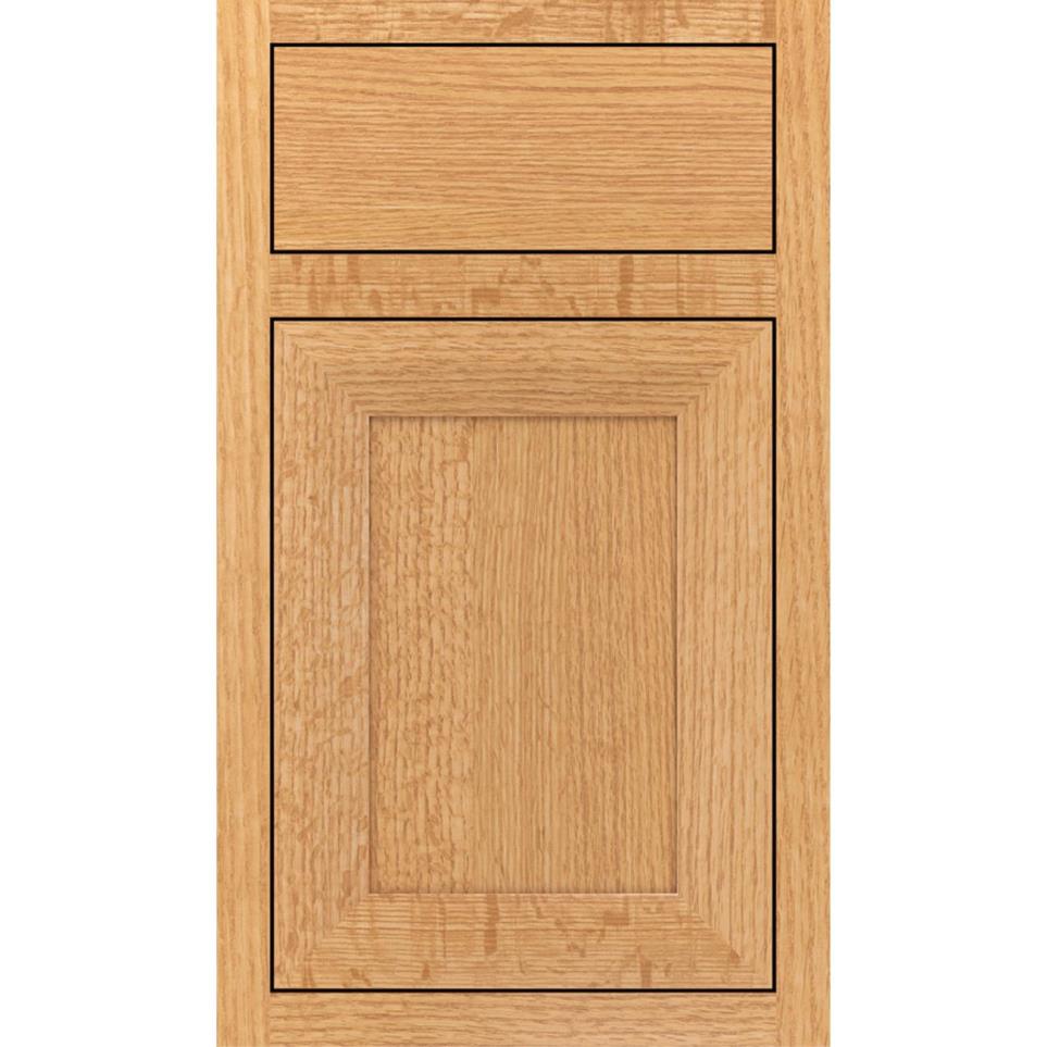 Inset Natural Light Finish Inset Cabinets