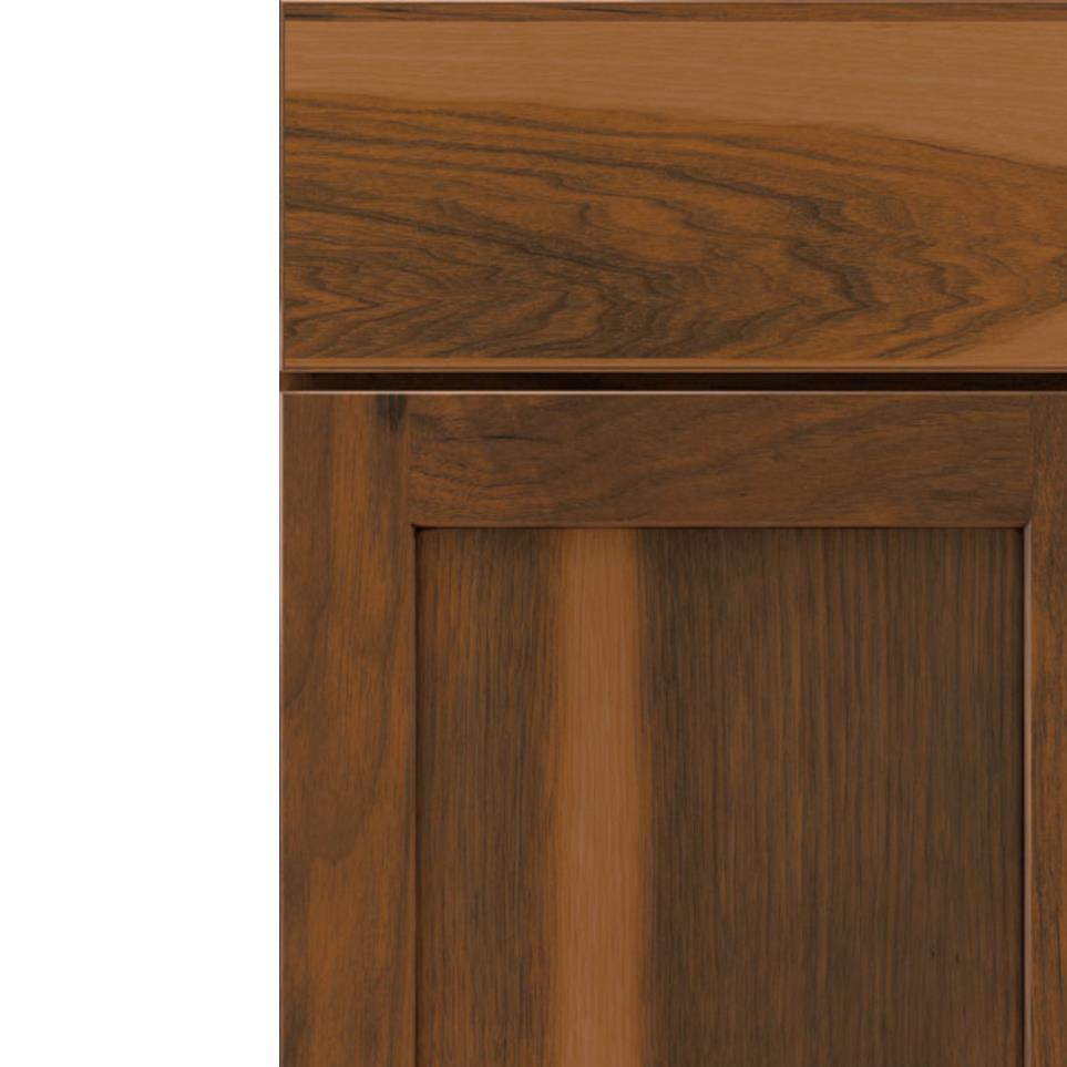 Square Coffee Medium Finish Square Cabinets