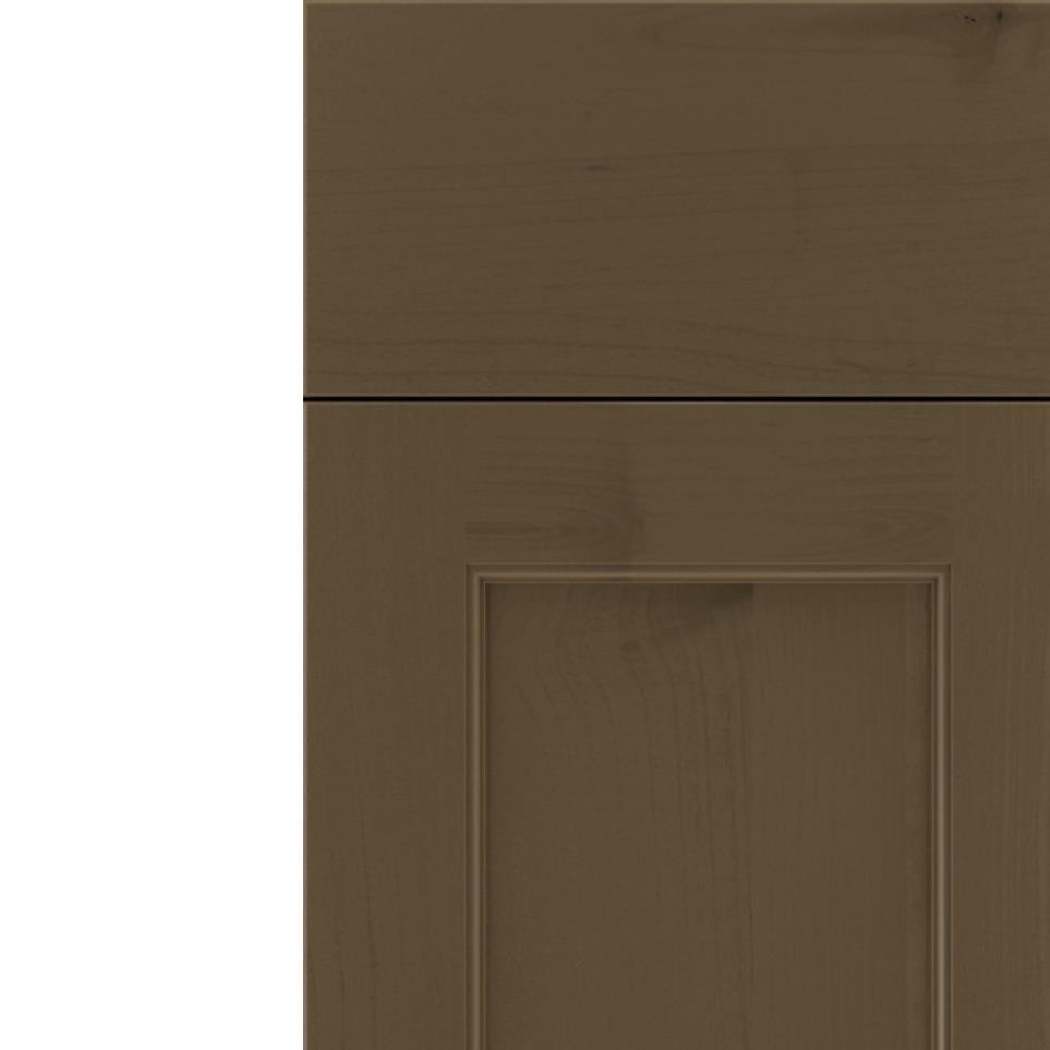 Square Cortado Medium Finish Square Cabinets