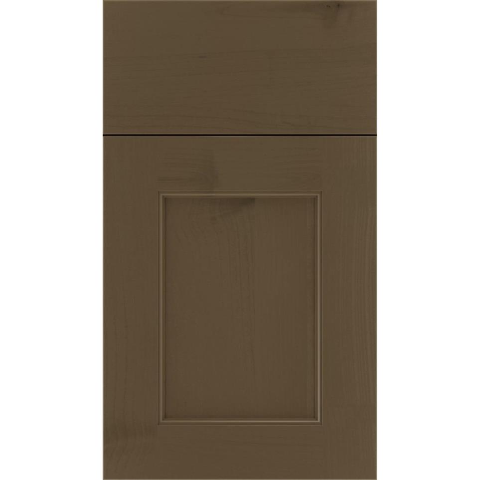 Square Cortado Medium Finish Square Cabinets